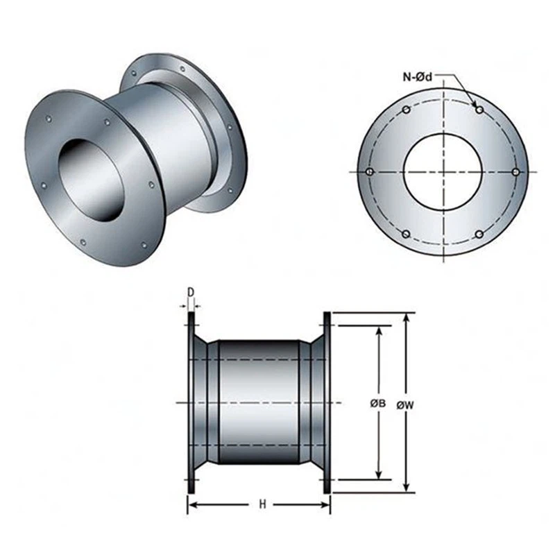 Sketch of Cell rubber fender